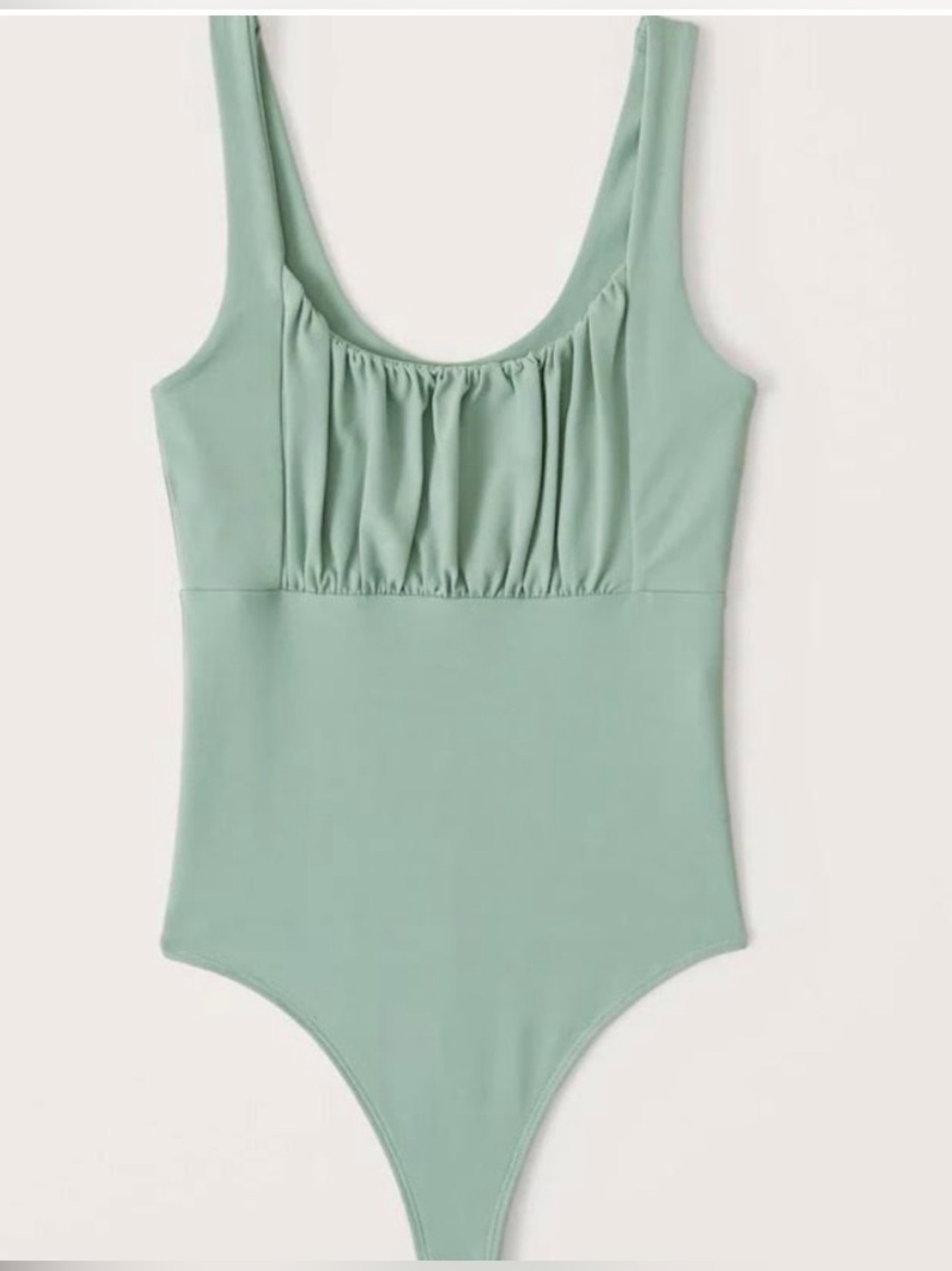 Abercrombie & Fitch Green Bodysuit. Size Small
